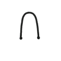 Rączki sznur black  65 cm +68,00zł